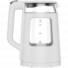 Ηλεκτρική κανάτα AENO EK6 AEK0006, 2200 W, 1,7 λ, 40-100 °C, STRIX, LED, διπλό τοίχωμα, φίλτρο, βάση 360°, λευκό
