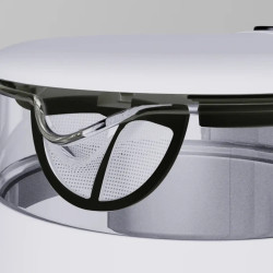 Ηλεκτρική κανάτα AENO EK6 AEK0006, 2200 W, 1,7 λ, 40-100 °C, STRIX, LED, διπλό τοίχωμα, φίλτρο, βάση 360°, λευκό