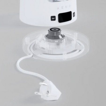 Ηλεκτρική κανάτα AENO EK6 AEK0006, 2200 W, 1,7 λ, 40-100 °C, STRIX, LED, διπλό τοίχωμα, φίλτρο, βάση 360°, λευκό