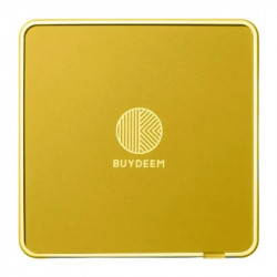 Θερμαντήρας ποτηριών BUYDEEM OA2001, 24 W, 2 ρυθμίσεις, Αυτόματη απενεργοποίηση, Αδιάβροχος, Κίτρινος