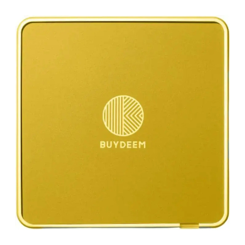 Θερμαντήρας ποτηριών BUYDEEM OA2001, 24 W, 2 ρυθμίσεις, Αυτόματη απενεργοποίηση, Αδιάβροχος, Κίτρινος