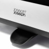 Στεγνωτήριο πιάτων Joseph Joseph Extend Steel Plus 6500040, Έως 16 τεμάχια, Επεκτάσιμο, Ράγες για ποτήρια, Αποστράγγιση, Αποσυναρμολογούμενο, Ανοξείδωτο ατσάλι, Μαύρο