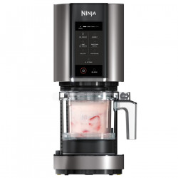 Μηχανή παγωτού 7 σε 1 Ninja CREAMi NC302EU, 800 W, 2 × 493 ml, Creamify, Re-Spin, Προσθήκη κομματιών, Πρόγραμμα γυμναστικής/κετο, Προσαρμογή, Μαύρο/γκρι