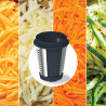 Αποχυμωτής 3 σε 1 Ninja NeverClog JC152EU, 150 W, 700 ml, Ψυχρή έκθλιψη, Κοπή, Τρίψιμο, Φίλτρα για πολτό, Γκρι