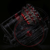Σκούπα χωρίς σακούλα Dyson Cinetic BigBall Absolute 2 447250-01, 700 W, 150 AW, 0,8 λ, 35 κυκλώνες, Αυτόματη επαναφορά σε περίπτωση ανατροπής, 5 εξαρτήματα, Νικέλιο/μπλε
