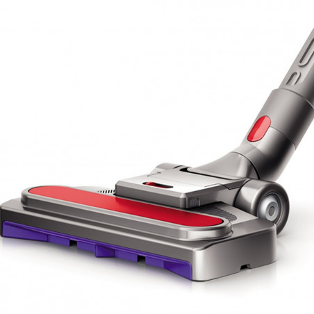 Σκούπα χωρίς σακούλα Dyson Cinetic BigBall Absolute 2 447250-01, 700 W, 150 AW, 0,8 λ, 35 κυκλώνες, Αυτόματη επαναφορά σε περίπτωση ανατροπής, 5 εξαρτήματα, Νικέλιο/μπλε
