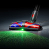 Κάθετη ηλεκτρική σκούπα Dyson V10 Konical Moulded 419634-01, 150AW, 0,5 λ, 60 λεπτά, 110.000 σ.α.λ., 3 λειτουργίες, HEPA, Υγιεινή εκκένωση, Χωρίς εμπλοκές, Μαύρο