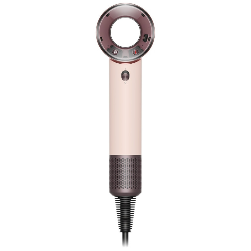 Στεγνωτήρας μαλλιών Dyson HD19 Travel™ 492457-01, 1220 W, 11,6 l/s, 2 ταχύτητες, 3 ρυθμίσεις θερμοκρασίας, Air Multiplier, Έξυπνος έλεγχος θερμοκρασίας, Κεραμικό ροζ/ροζ χρυσό