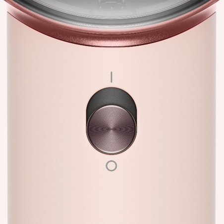 Στεγνωτήρας μαλλιών Dyson HD19 Travel™ 492457-01, 1220 W, 11,6 l/s, 2 ταχύτητες, 3 ρυθμίσεις θερμοκρασίας, Air Multiplier, Έξυπνος έλεγχος θερμοκρασίας, Κεραμικό ροζ/ροζ χρυσό