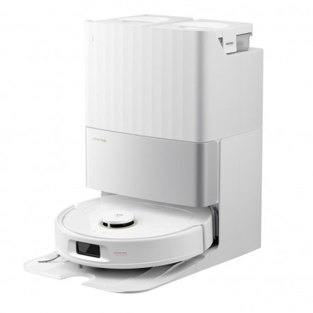 Ρομποτική σκούπα Roborock Q Revo Edge 5V1 QRES02-00, 18500 Pa, 5200 mAh, 66W, 3D χαρτογράφηση LiDAR, Reactive AI, FlexiArm, σταθμός φόρτισης, αυτονομία έως 3 ώρες, λευκό