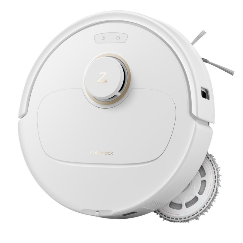 Ρομποτική σκούπα Roborock Q Revo Edge 5V1 QRES02-00, 18500 Pa, 5200 mAh, 66W, 3D χαρτογράφηση LiDAR, Reactive AI, FlexiArm, σταθμός φόρτισης, αυτονομία έως 3 ώρες, λευκό