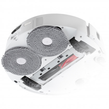 Ρομποτική σκούπα Roborock Q Revo Edge 5V1 QRES02-00, 18500 Pa, 5200 mAh, 66W, 3D χαρτογράφηση LiDAR, Reactive AI, FlexiArm, σταθμός φόρτισης, αυτονομία έως 3 ώρες, λευκό