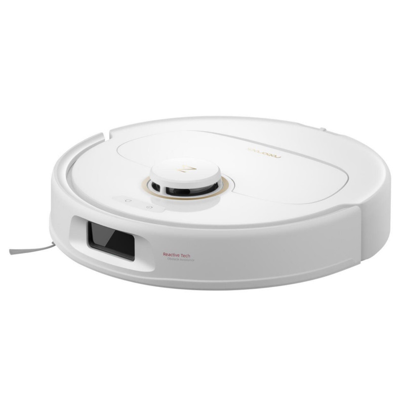 Ρομποτική σκούπα Roborock Q Revo Edge 5V1 QRES02-00, 18500 Pa, 5200 mAh, 66W, 3D χαρτογράφηση LiDAR, Reactive AI, FlexiArm, σταθμός φόρτισης, αυτονομία έως 3 ώρες, λευκό