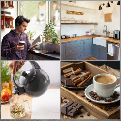 Βραστήρας με σφυρίχτρα Kinghoff KH 2079, 2 λίτρα, Εμαγιέ εσωτερικό, Για επαγωγικές εστίες, Γκρι