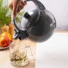 Βραστήρας με σφυρίχτρα Kinghoff KH 2079, 2 λίτρα, Εμαγιέ εσωτερικό, Για επαγωγικές εστίες, Γκρι
