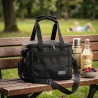Θερμική τσάντα Adler AD 4540, 7 λίτρα, αφρός 5 mm, εσωτερική + εξωτερική θήκη, τρόφιμα/ποτά, μαύρο