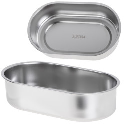 Ηλεκτρικό δοχείο φαγητού Adler AD 4522, 45 W, 0,8 λ, έως 70 °C, δοχείο από ανοξείδωτο ατσάλι, θερμοθήκη, μπλε