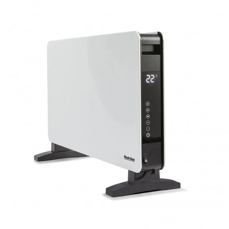 Θερμοπομπός με Wi-Fi NostroLux NL51974A, 2000W, Τηλεχειριστήριο, Χρονοδιακοπτης , LED, Λευκό