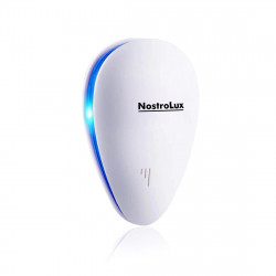 Συσκευή προστασίας από παράσιτα NostroLux NL51771A, 5 W, έως 75 m², υπερήχοι, ασφαλής για τα παιδιά, λευκό