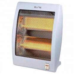 Θερμάστρα χαλαζία Elite QH-400, 800 W, 2 επίπεδα θέρμανσης, Αυτόματη απενεργοποίηση σε περίπτωση πτώσης, Λαβή, Λευκό