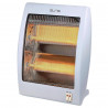 Θερμάστρα χαλαζία Elite QH-400, 800 W, 2 επίπεδα θέρμανσης, Αυτόματη απενεργοποίηση σε περίπτωση πτώσης, Λαβή, Λευκό