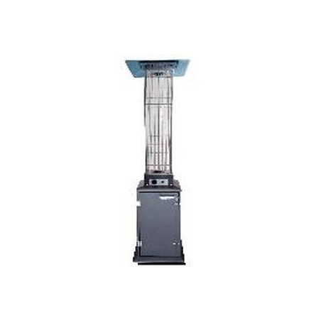 Θερμαντήρας αερίου Elite ODRGH-1368, 12,5 kW, Χάλυβας με επίστρωση σκόνης, Προστατευτική σχάρα, Μαύρο