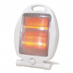 Θερμάστρα χαλαζία Lamarque LQH-3342, 800 W, 12 μ³, 2 επίπεδα, Προστασία, Λευκό