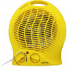 Θερμάστρα με ανεμιστήρα Lamarque LFH-2000Y, 2000 W, 2 βαθμίδες, 3 λειτουργίες, Προστασία, Κίτρινο