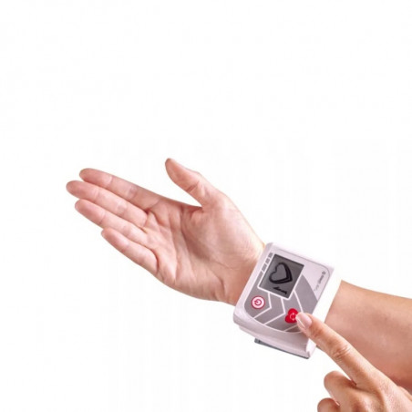 Συσκευή μέτρησης αρτηριακής πίεσης Wellneo Cardio, Ηλεκτρικά ερεθίσματα, 2 προγράμματα, Καρπός/πόδι, Λευκό