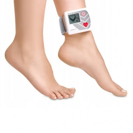 Συσκευή μέτρησης αρτηριακής πίεσης Wellneo Cardio, Ηλεκτρικά ερεθίσματα, 2 προγράμματα, Καρπός/πόδι, Λευκό