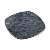 Πιατέλα σερβιρίσματος Kesper 38410, 25x25 εκ., Τετράγωνη, Φυσικός μάρμαρος, Γκρι