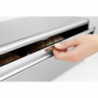 Μεταχειρισμένος: Κουτί για ψωμί Brabantia Fall Front 107852, 18 l, 46,5x25 cm, Επιτοίχια, Χωρίς δακτυλικά αποτυπώματα, Inox/Matt
