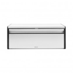 Μεταχειρισμένος: Κουτί για ψωμί Brabantia Fall Front 107852, 18 l, 46,5x25 cm, Επιτοίχια, Χωρίς δακτυλικά αποτυπώματα, Inox/Matt