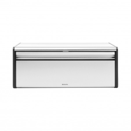 Μεταχειρισμένος: Κουτί για ψωμί Brabantia Fall Front 107852, 18 l, 46,5x25 cm, Επιτοίχια, Χωρίς δακτυλικά αποτυπώματα, Inox/Matt