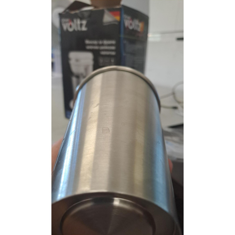 Μεταχειρισμένος: Μίξερ φραπέ Oliver Voltz OV51163E, 100W, Ανοξείδωτο μπολ με χωρητικότητα 450 ml, 2 ταχύτητες, Ατσάλινο σύρμα, Μπλε
