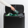 Μεταχειρισμένος: Κάδος απορριμμάτων Brabantia Bo Touch Hi 60L, Ματ Μαύρο