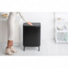 Μεταχειρισμένος: Κάδος απορριμμάτων Brabantia Bo Touch Hi 60L, Ματ Μαύρο