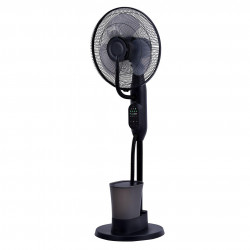 Μεταχειρισμένος: Ανεμιστήρας Elite EFM-0357R, 70W, 40 cm, 2.8 l, 3 ταχύτητες, 3 λειτουργίες, 3 πτερύγια, εξοικονόμηση ενέργειας, υδρονέφωση, Μαύρο