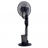 Μεταχειρισμένος: Ανεμιστήρας Elite EFM-0357R, 70W, 40 cm, 2.8 l, 3 ταχύτητες, 3 λειτουργίες, 3 πτερύγια, εξοικονόμηση ενέργειας, υδρονέφωση, Μαύρο
