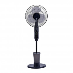 Μεταχειρισμένος: Ανεμιστήρας Elite EFM-0357R, 70W, 40 cm, 2.8 l, 3 ταχύτητες, 3 λειτουργίες, 3 πτερύγια, εξοικονόμηση ενέργειας, υδρονέφωση, Μαύρο