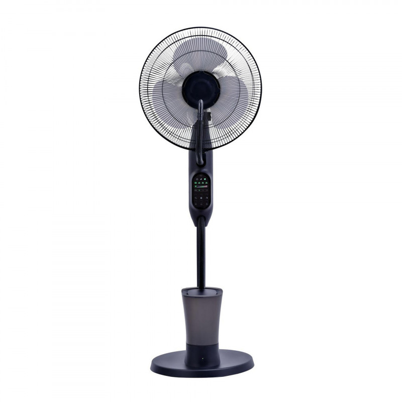Μεταχειρισμένος: Ανεμιστήρας Elite EFM-0357R, 70W, 40 cm, 2.8 l, 3 ταχύτητες, 3 λειτουργίες, 3 πτερύγια, εξοικονόμηση ενέργειας, υδρονέφωση, Μαύρο