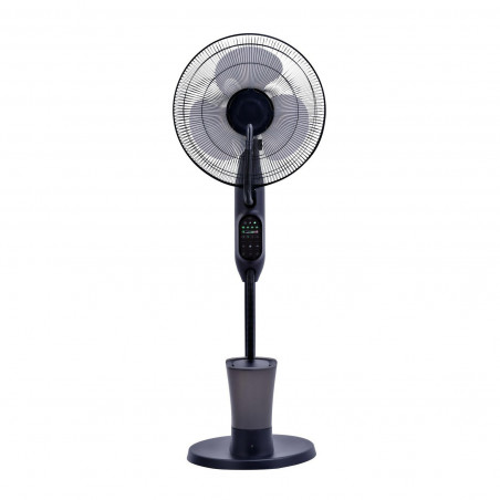 Μεταχειρισμένος: Ανεμιστήρας Elite EFM-0357R, 70W, 40 cm, 2.8 l, 3 ταχύτητες, 3 λειτουργίες, 3 πτερύγια, εξοικονόμηση ενέργειας, υδρονέφωση, Μαύρο