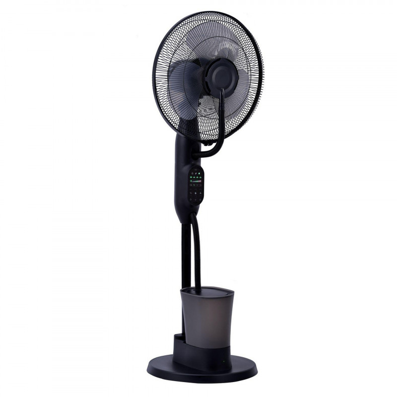 Μεταχειρισμένος: Ανεμιστήρας Elite EFM-0357R, 70W, 40 cm, 2.8 l, 3 ταχύτητες, 3 λειτουργίες, 3 πτερύγια, εξοικονόμηση ενέργειας, υδρονέφωση, Μαύρο