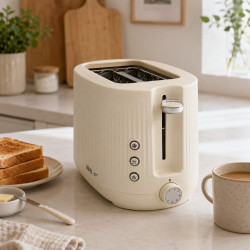 Τοστιέρα Oliver Voltz Nice OV51440PR, 700 W, 2 φέτες, 7 βαθμοί, Κρεμ