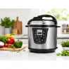 Πολυμάγειρα υπό πίεση Oliver Voltz OV51985K6, 1000 W, 6 L, 90 kPa, οθόνη LED, 8 προγράμματα, ανοξείδωτο