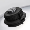 Χύτρα ταχύτητας Fagor Dual Xpress 8L, 30-90 kPa, 22 εκ., 5 μηχανισμοί ασφαλείας, πυθμένας 3 στρωμάτων, ανοξείδωτο ατσάλι 18/10, κατάλληλη για επαγωγικές εστίες, ασημί