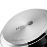 Χύτρα ταχύτητας Fagor Dual Xpress 8L, 30-90 kPa, 22 εκ., 5 μηχανισμοί ασφαλείας, πυθμένας 3 στρωμάτων, ανοξείδωτο ατσάλι 18/10, κατάλληλη για επαγωγικές εστίες, ασημί
