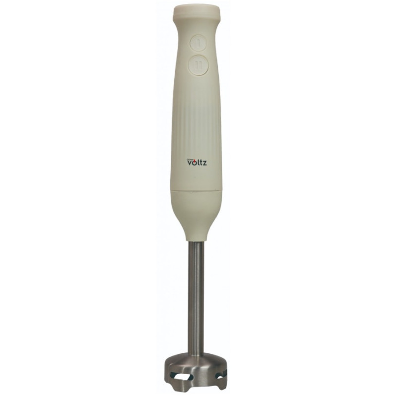 Χειροκίνητο μπλέντερ Oliver Voltz Nice OV51112PR, 600 W, 2 ταχύτητες, Ατσάλινο εξάρτημα πολτοποίησης, Κρεμ