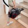Σκουπάκι χωρίς σακούλα Bosch BGS21POW2 ProPower Series 4, 750 W, 2 λ, Power AirCycle, φίλτρο HEPA, 78 dB, Μαύρο/Κόκκινο
