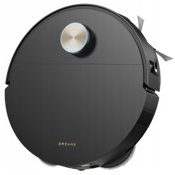 Ρομποτική σκούπα Dreame X60 Ultra Complete RLX87DE-BL, 180 λεπτά, 0,2 λίτρα, κάμερες AI, VersaLift, αυτόματη βάση φόρτισης, φωνητικές εντολές, μαύρο